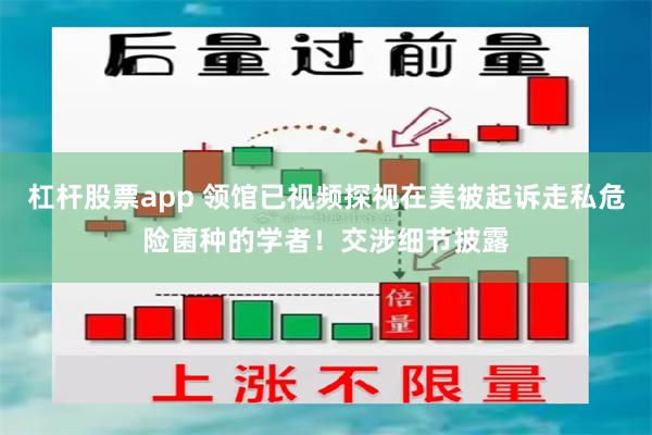 杠杆股票app 领馆已视频探视在美被起诉走私危险菌种的学者！交涉细节披露