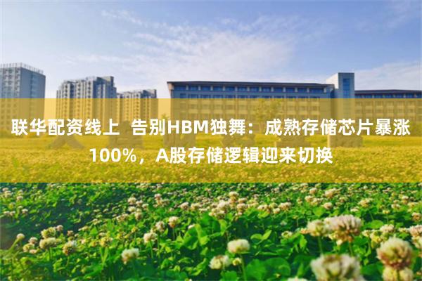 联华配资线上  告别HBM独舞：成熟存储芯片暴涨100%，A股存储逻辑迎来切换