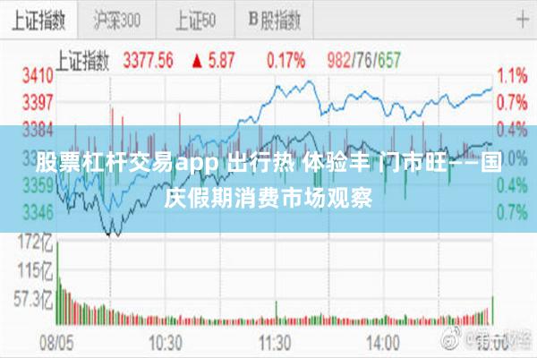股票杠杆交易app 出行热 体验丰 门市旺——国庆假期消费市场观察