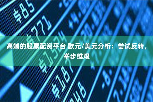 高端的股票配资平台 欧元/美元分析:尝试反转,举步维艰